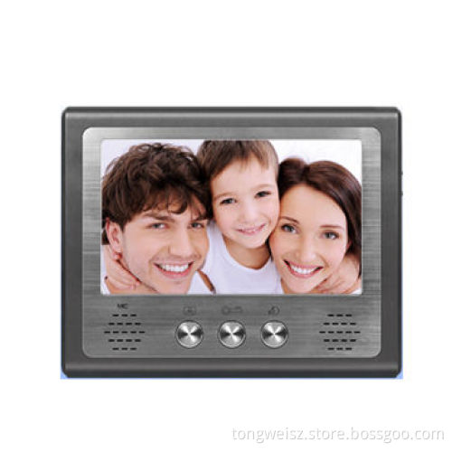 Smart home doorbell phone with high resolution (1,024*600p) from Shenzhen, room to room intercom